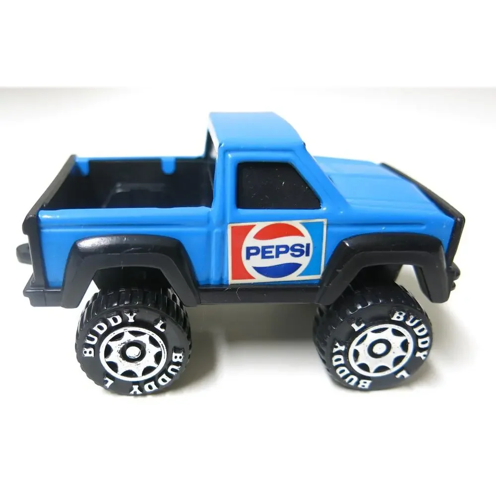 Vintage Pepsi Trucks Buddy L and Kazoos1980s Toys Monster Semi Soda Collectible